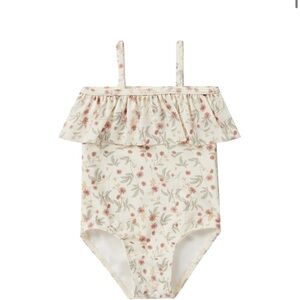 Floral Ruffle Swimsuit— Rylee + Cru